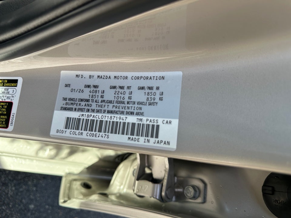 2026 Mazda Mazda3 Sedan 2.5 S Preferred