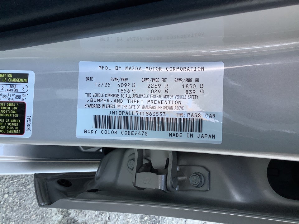 2026 Mazda Mazda3 Hatchback 2.5 S Preferred