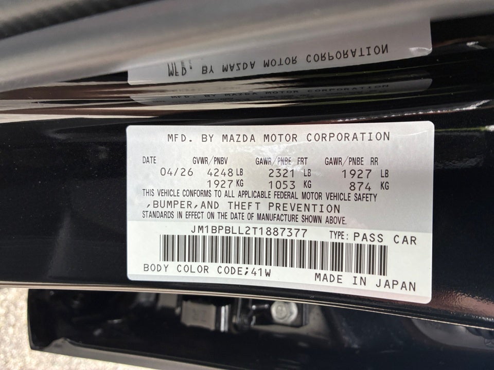 2026 Mazda Mazda3 Hatchback 2.5 S Carbon Edition