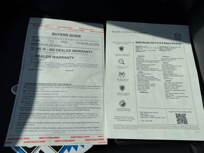 2025 Mazda Mazda CX-5 2.5 S Select