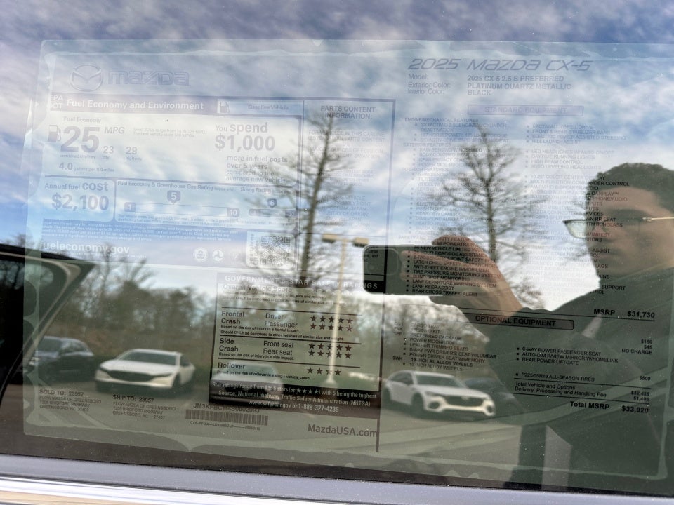 2025 Mazda Mazda CX-5 2.5 S Preferred