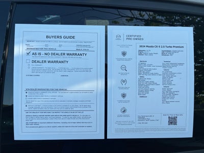 2024 Mazda Mazda CX-5 2.5 Turbo Premium Package