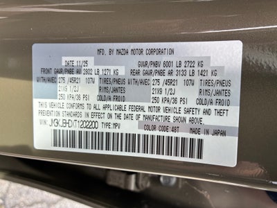 2026 Mazda Mazda CX-70 3.3 Turbo Preferred