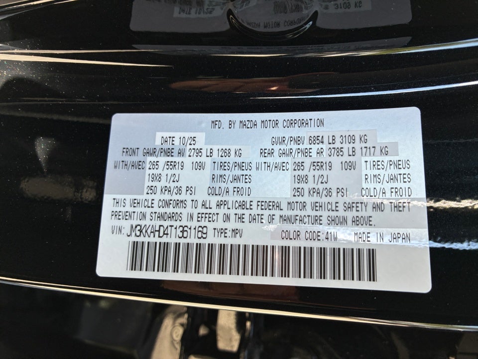 2026 Mazda Mazda CX-90 3.3 Turbo Select