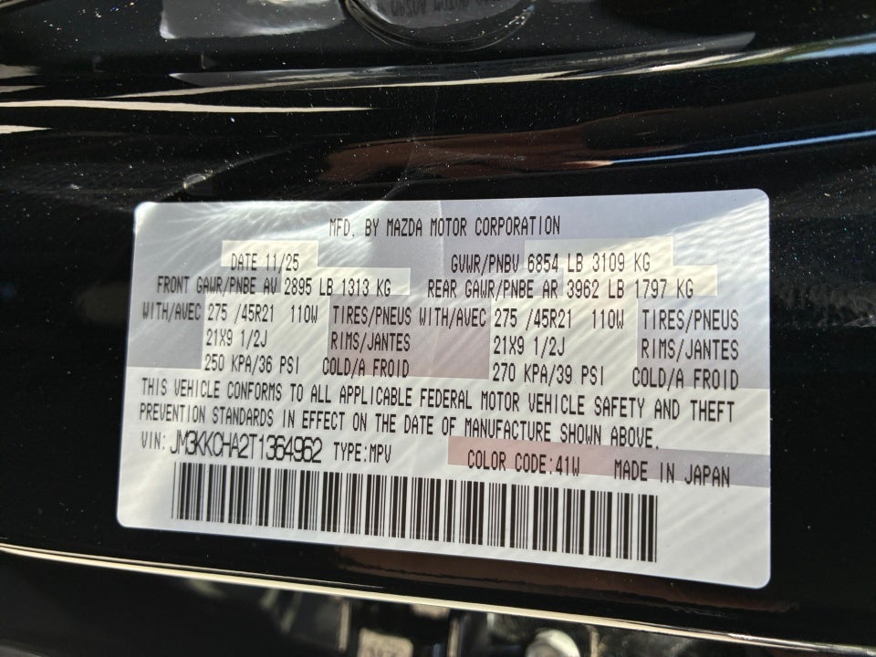 2026 Mazda Mazda CX-90 PHEV Premium Sport