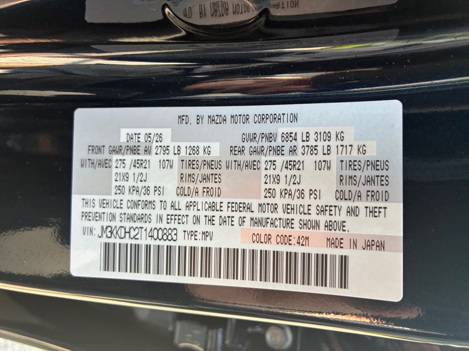 2026 Mazda Mazda CX-90 S Premium Sport