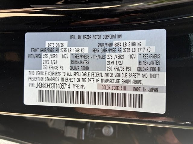 2026 Mazda Mazda CX-90 3.3 Turbo S Premium Sport AWD