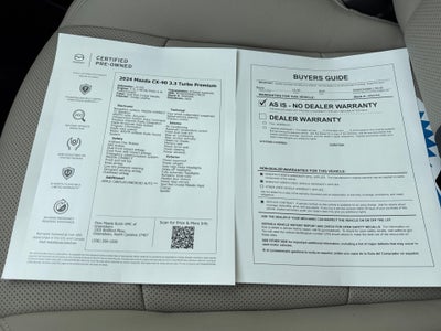 2024 Mazda Mazda CX-90 3.3 Turbo Premium