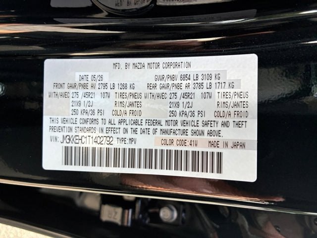 2026 Mazda Mazda CX-90 3.3 Turbo S Premium Plus AWD