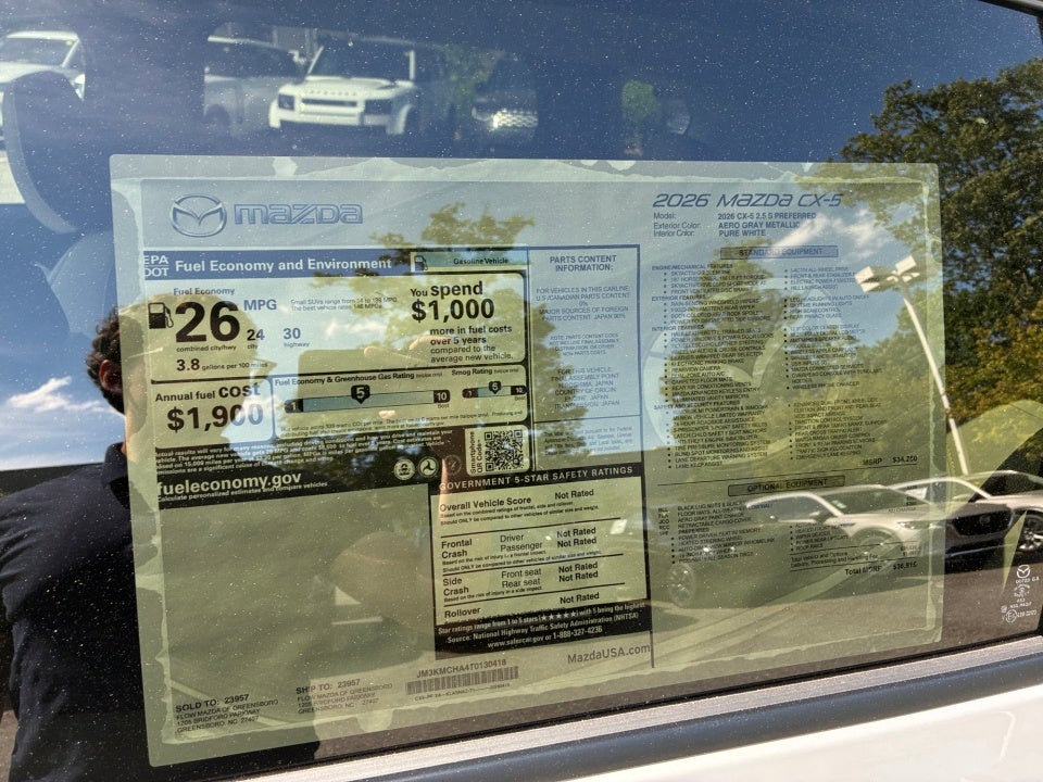 2026 Mazda Mazda CX-5 2.5 S Preferred