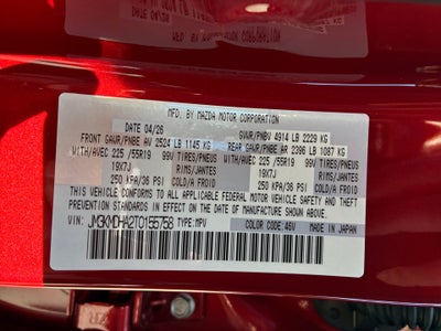 2026 Mazda Mazda CX-5 2.5 S Premium