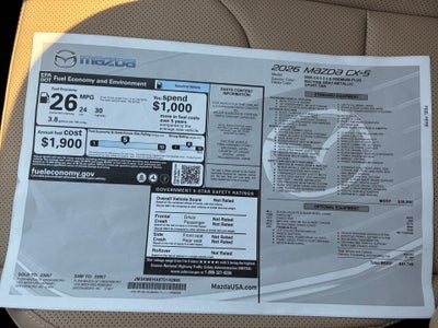 2026 Mazda Mazda CX-5 2.5 S Premium Plus