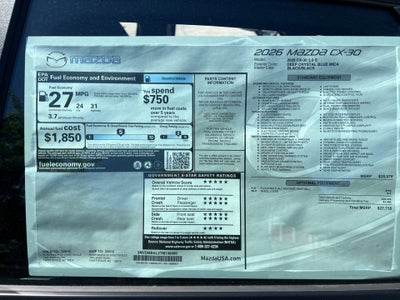 2026 Mazda Mazda CX-30 2.5 S