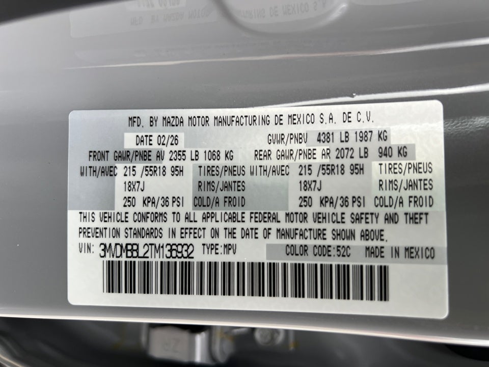 2026 Mazda Mazda CX-30 2.5 S Select Sport