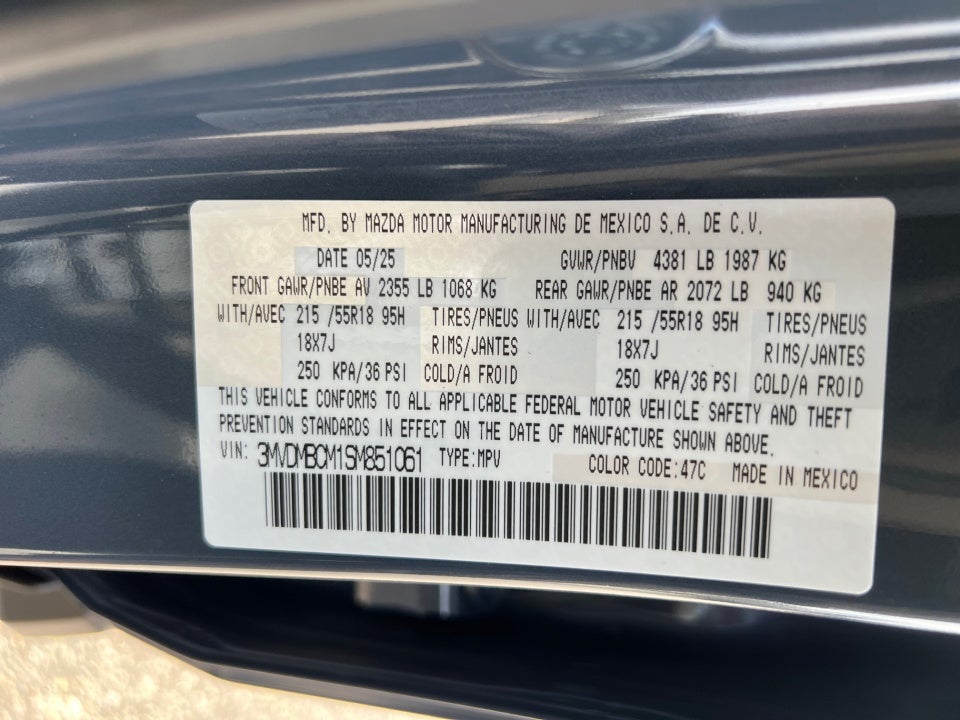 2025 Mazda Mazda CX-30 2.5 S Carbon Edition