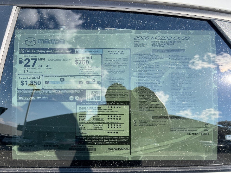 2026 Mazda Mazda CX-30 2.5 S Aire Edition