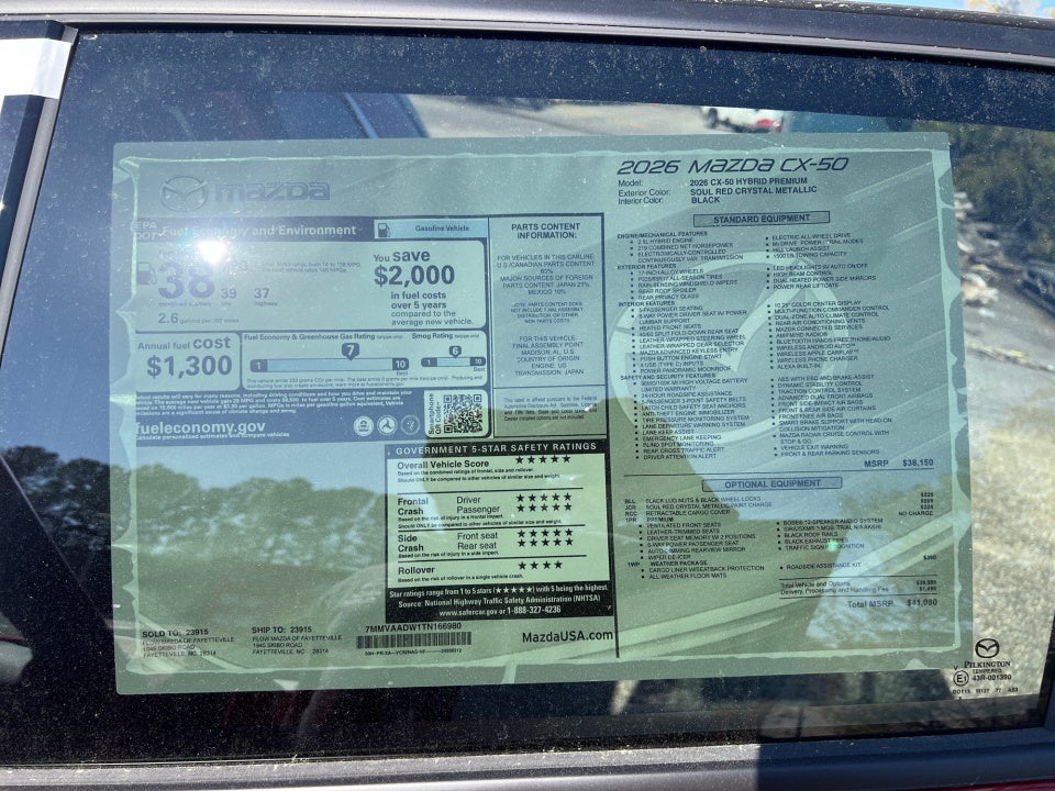 2026 Mazda Mazda CX-50 Hybrid Premium