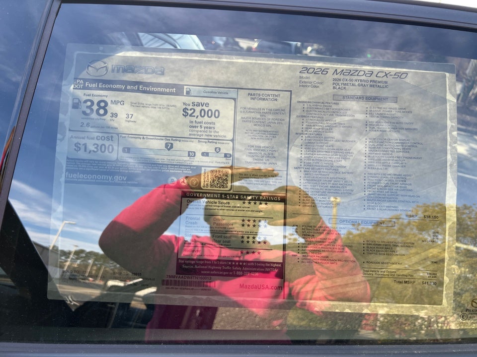 2026 Mazda Mazda CX-50 Hybrid Premium