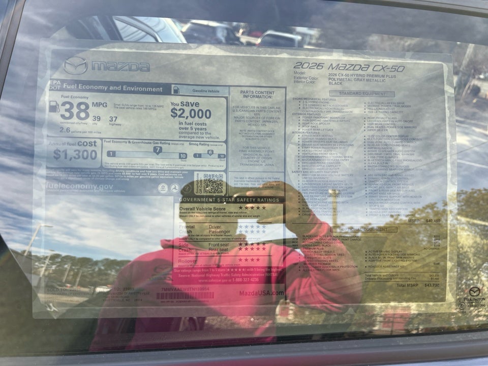 2026 Mazda Mazda CX-50 Hybrid Premium Plus