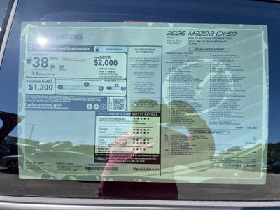 2026 Mazda Mazda CX-50 Hybrid Premium Plus