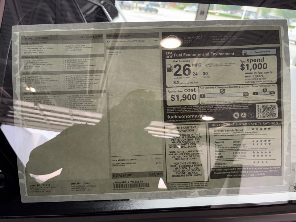 2026 Mazda Mazda CX-50 2.5 S Select