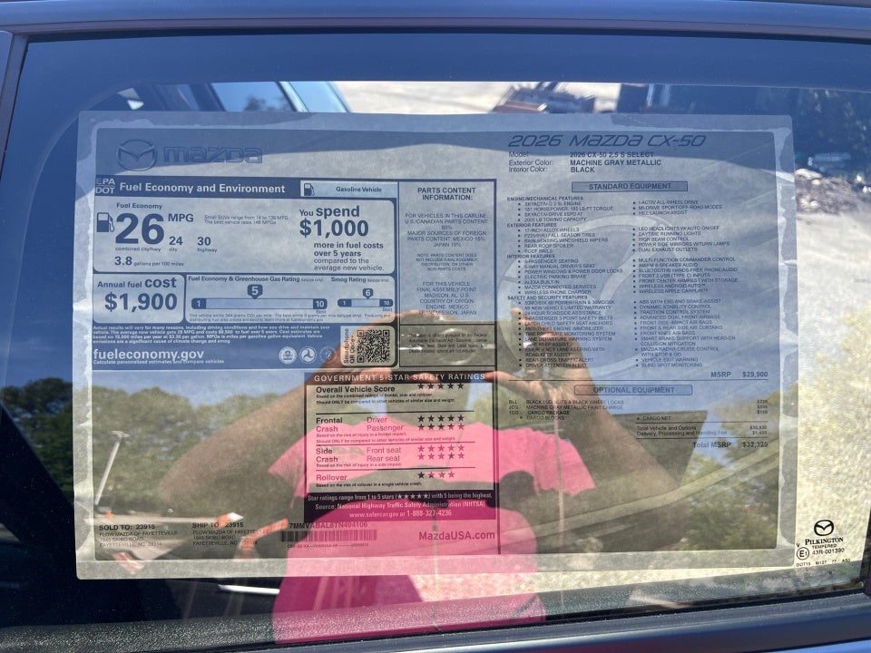 2026 Mazda Mazda CX-50 2.5 S Select