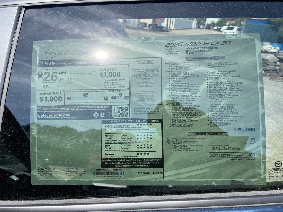 2026 Mazda Mazda CX-50 2.5 S Preferred