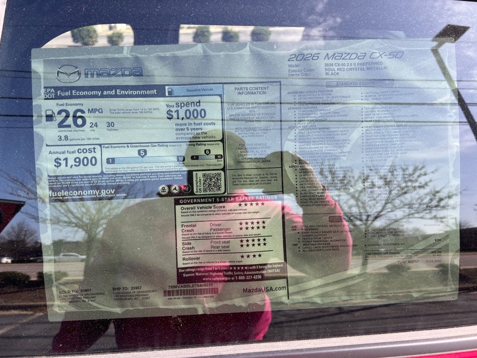 2026 Mazda Mazda CX-50 2.5 S Preferred