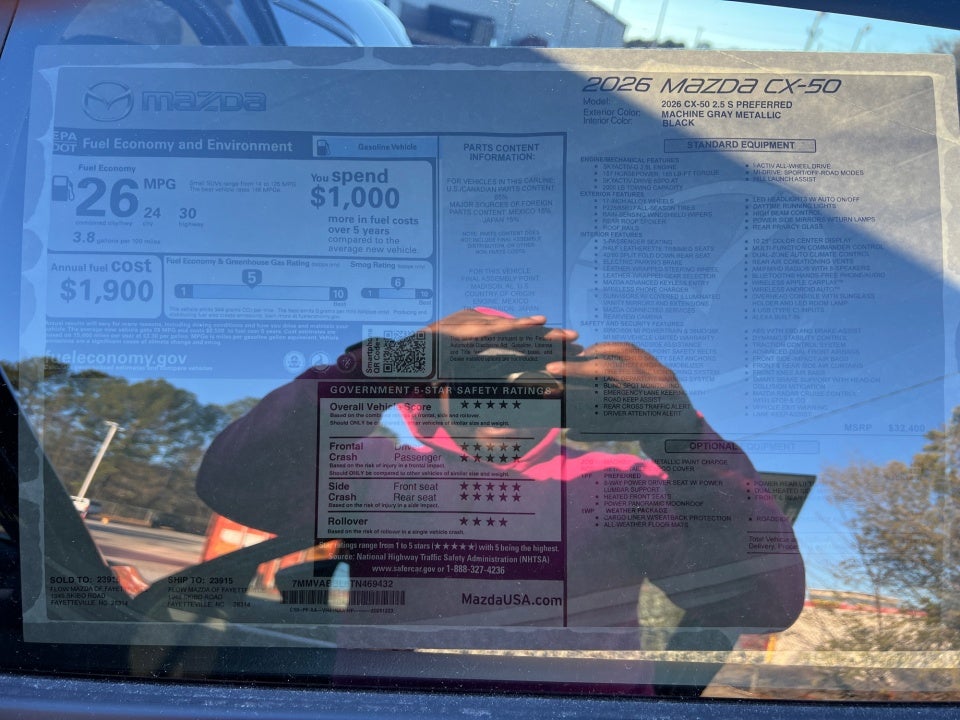 2026 Mazda Mazda CX-50 2.5 S Preferred