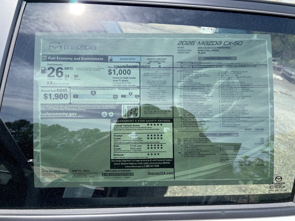 2026 Mazda Mazda CX-50 2.5 S Preferred