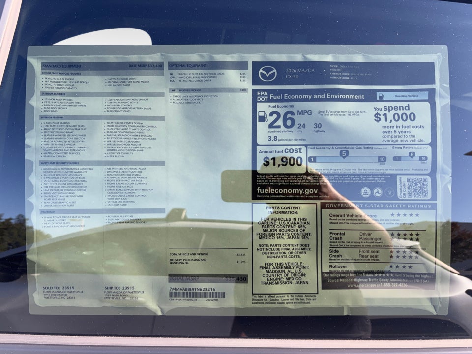 2026 Mazda Mazda CX-50 2.5 S Preferred AWD