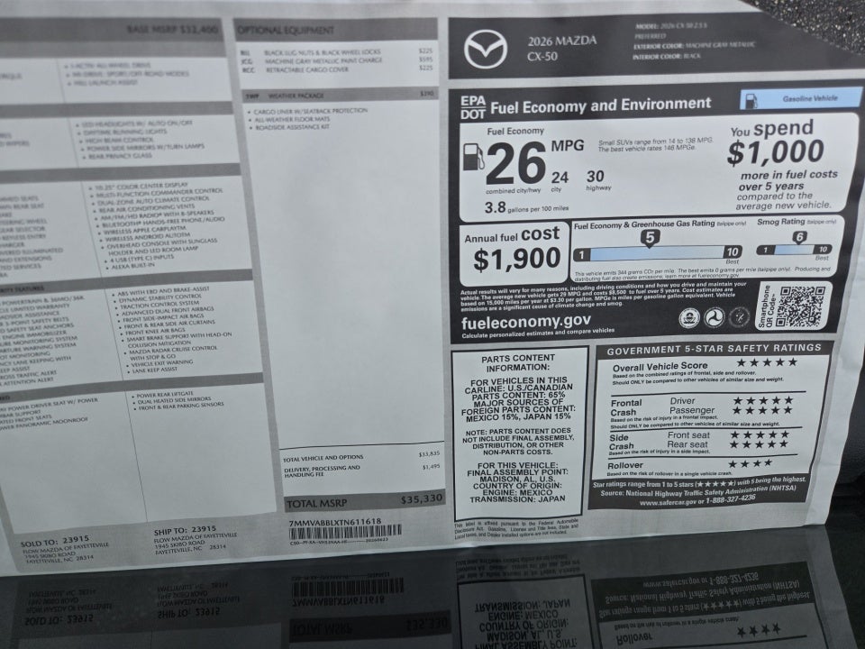 2026 Mazda Mazda CX-50 2.5 S Preferred