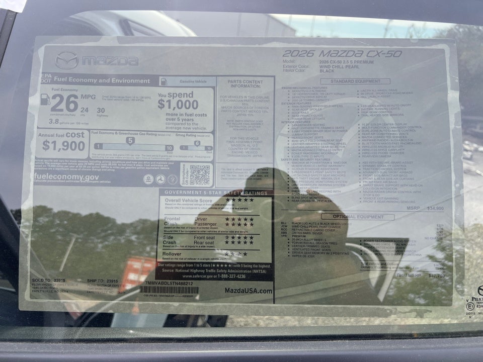 2026 Mazda Mazda CX-50 2.5 S Premium