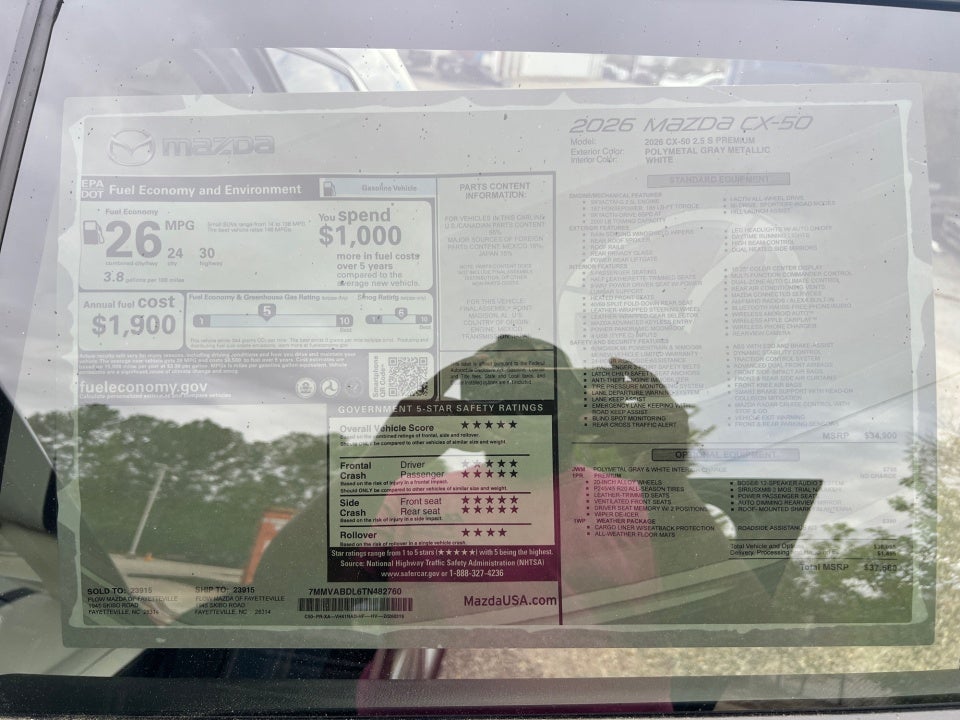 2026 Mazda Mazda CX-50 2.5 S Premium