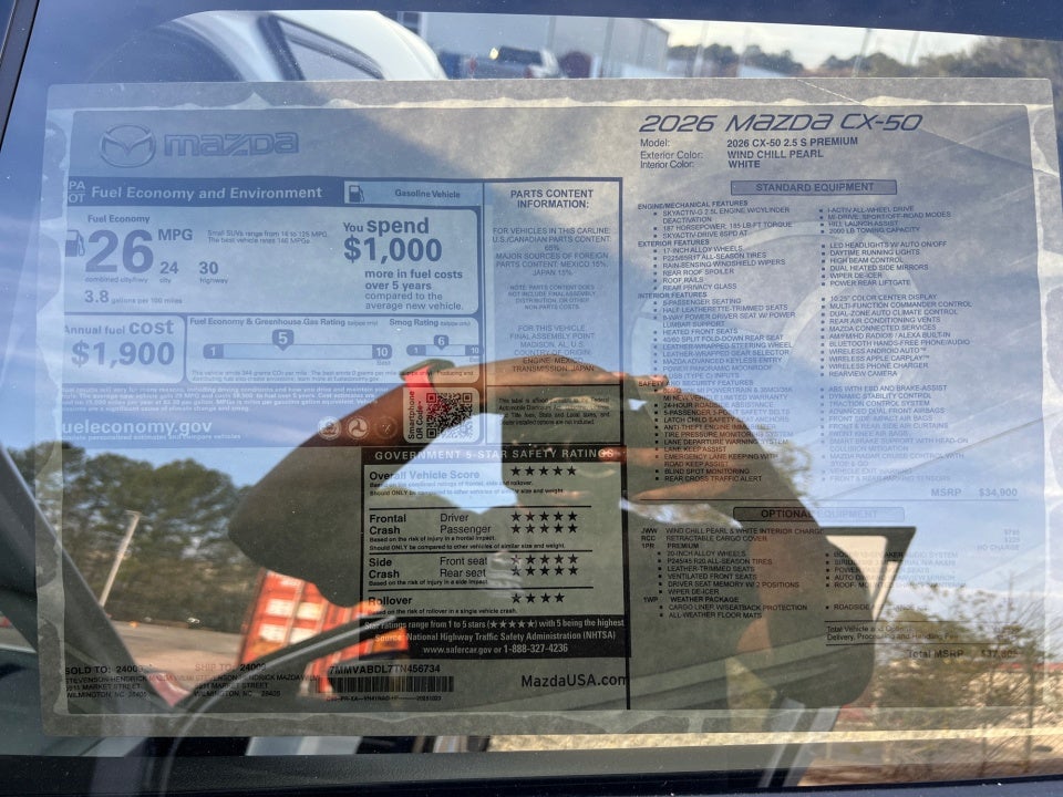 2026 Mazda Mazda CX-50 2.5 S Premium