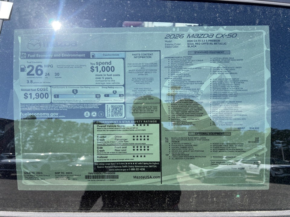 2026 Mazda Mazda CX-50 2.5 S Premium