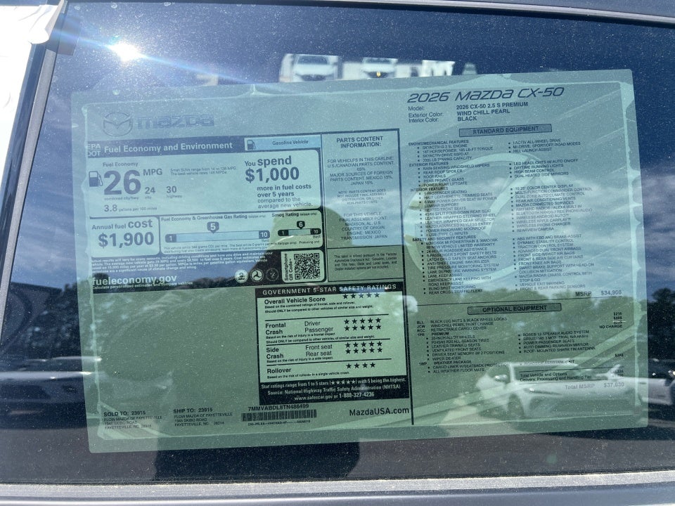 2026 Mazda Mazda CX-50 2.5 S Premium