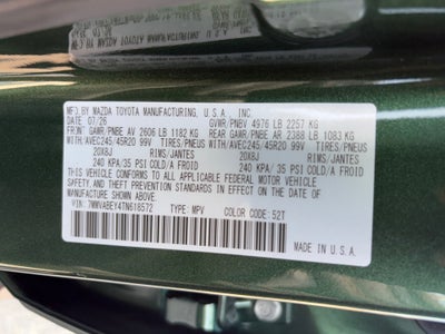 2026 Mazda Mazda CX-50 2.5 Turbo Premium Plus