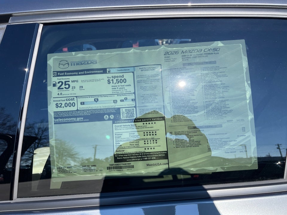 2026 Mazda Mazda CX-50 2.5 Turbo Premium Plus
