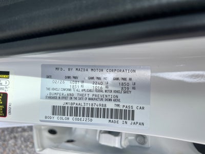 2026 Mazda Mazda3 Sedan 2.5 S