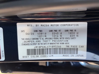 2026 Mazda Mazda3 Sedan 2.5 S