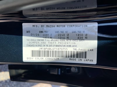 2026 Mazda Mazda3 Sedan 2.5 S Select Sport