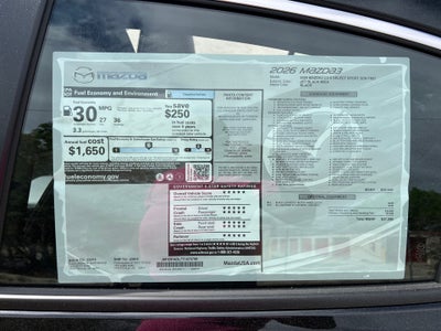 2026 Mazda Mazda3 Sedan 2.5 S Select Sport