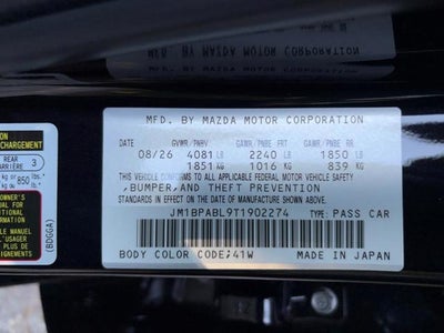 2026 Mazda Mazda3 Sedan 2.5 S Select Sport