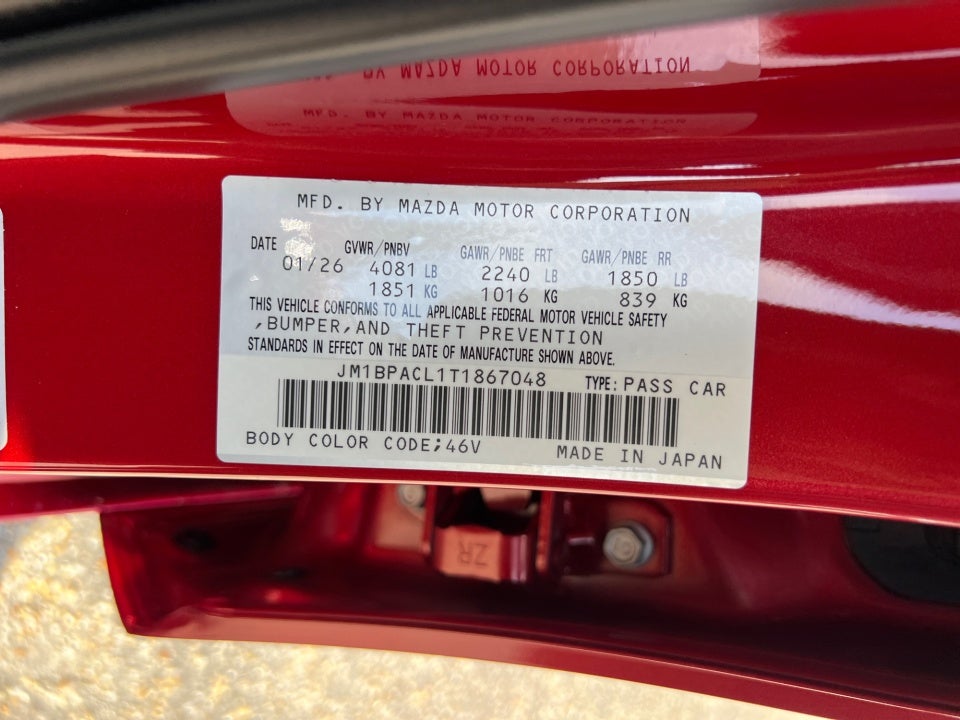 2026 Mazda Mazda3 Sedan 2.5 S Preferred