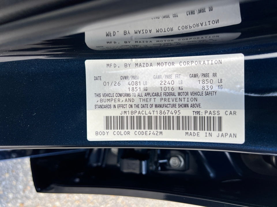 2026 Mazda Mazda3 Sedan 2.5 S Preferred