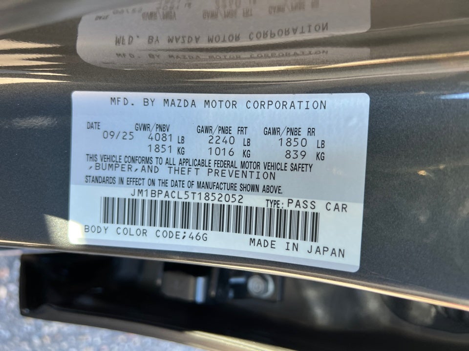 2026 Mazda Mazda3 Sedan 2.5 S Preferred