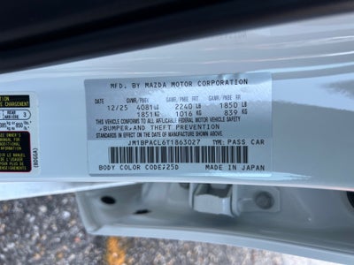 2026 Mazda Mazda3 Sedan 2.5 S Preferred