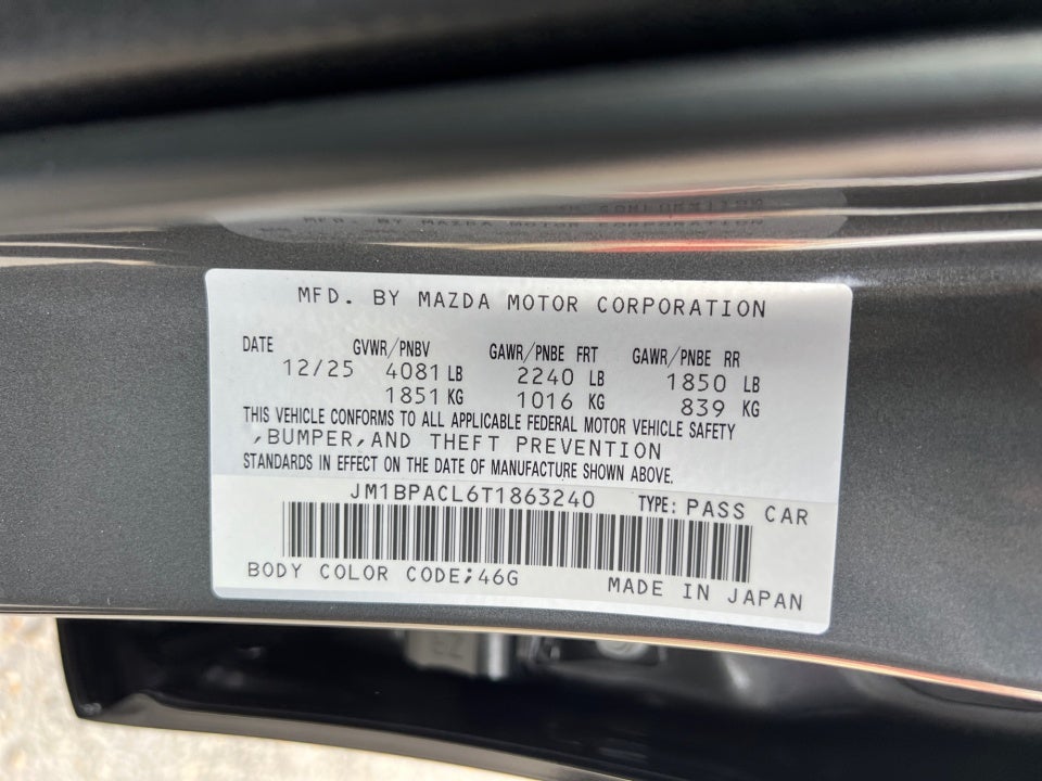 2026 Mazda Mazda3 Sedan 2.5 S Preferred