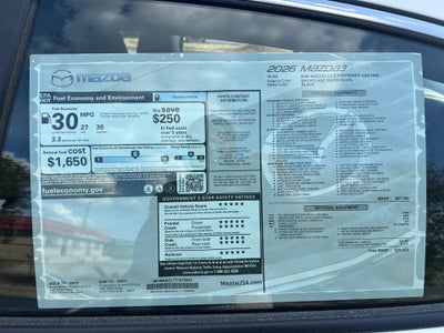 2026 Mazda Mazda3 Sedan 2.5 S Preferred